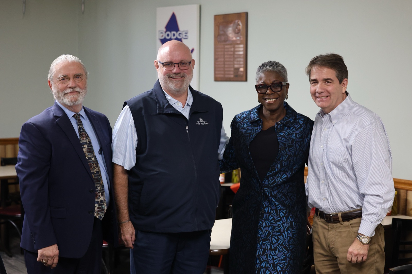 (l-r) Steven Harrison, Stephen Tillman, Brunswick Judicial Circuit Public Defender, Omotayo Alli, Clay Tapley, Dublin Judicial Circuit Public Defender